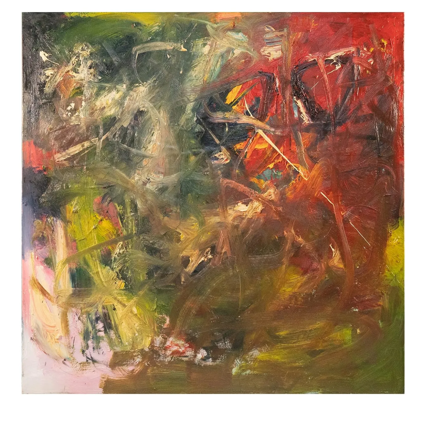 Senza titolo (Materie) Pittura policroma a tecnica mista