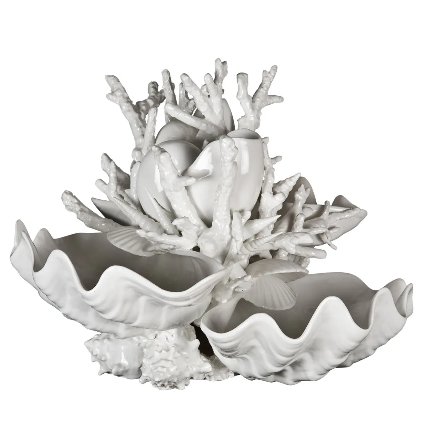 Server per caviale in ceramica Capri