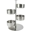 Servizio da portata per aperitivo in acciaio inox Giardino Verticale Giotto