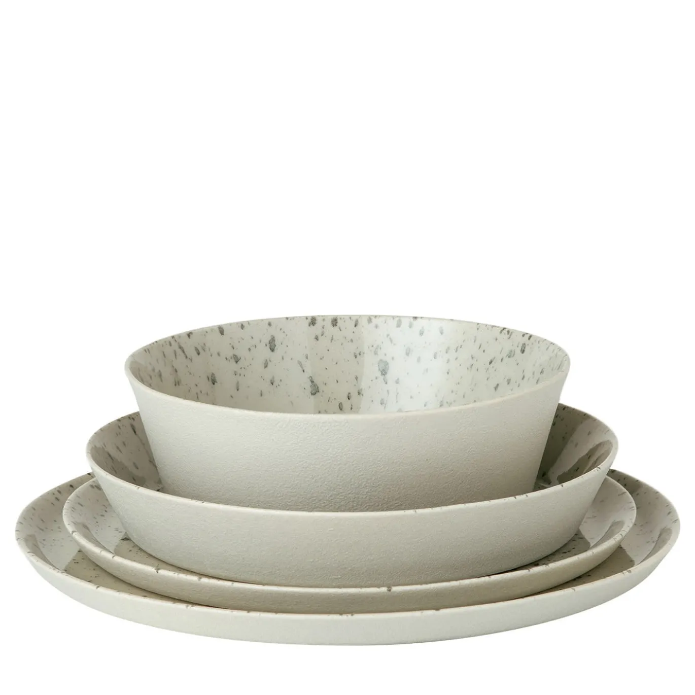 Servizio da Tavola 4 Pezzi in Ceramica Verde