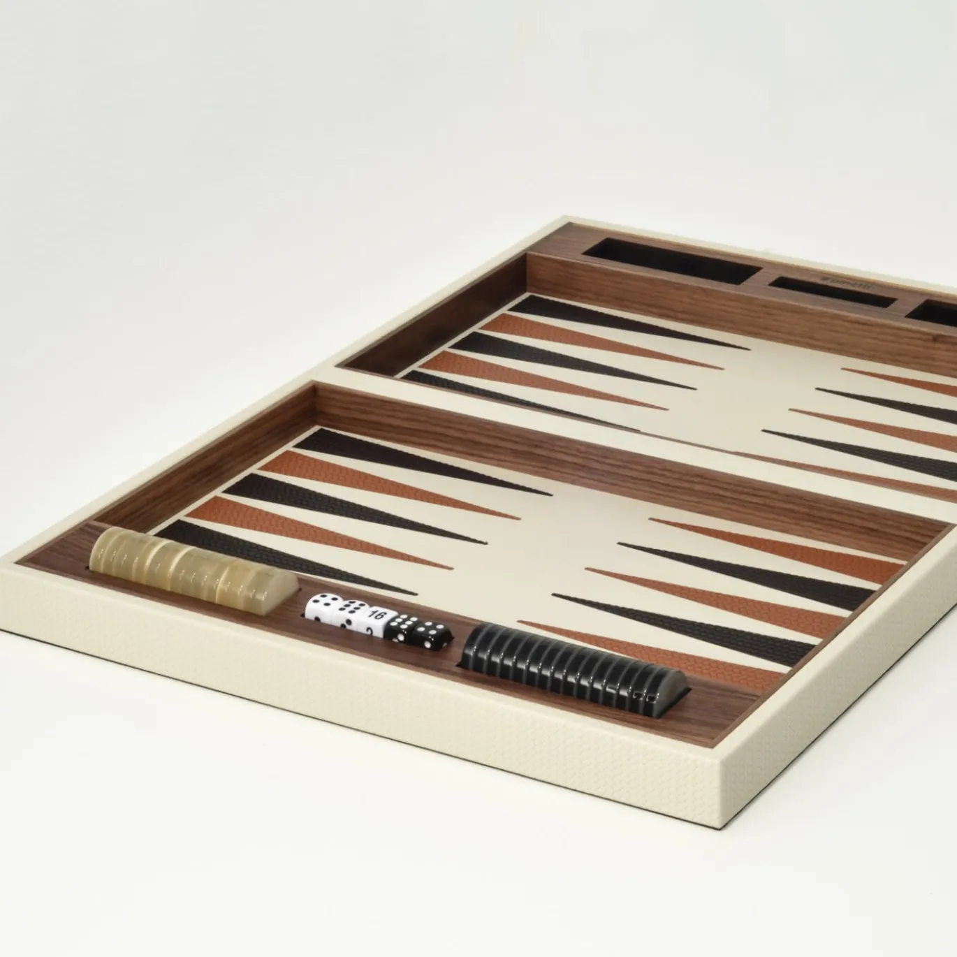 Set Backgammon in pelle
