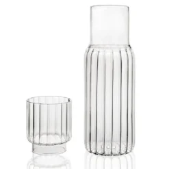 Set Caraffe Pillar in Vetro