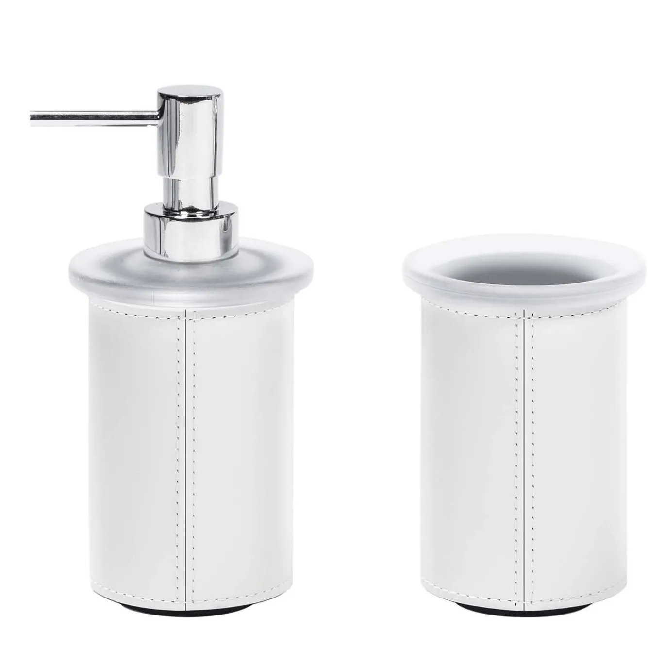 Set da bagno in pelle Narciso