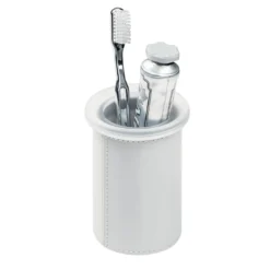 Set da bagno in pelle Narciso