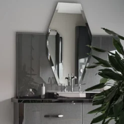 Set da bagno in pelle Oyster da 4 pezzi