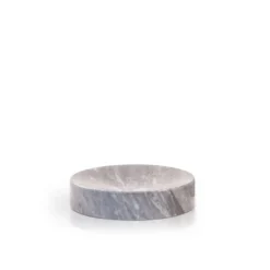 Set da bagno 3 pezzi in marmo grigio