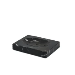 Set da bagno 4 pezzi in marmo nero