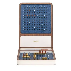 Set da Gioco Battleship in Pelle Beige