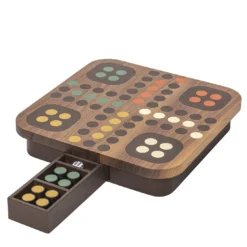 Set da gioco Ludo in legno Delos