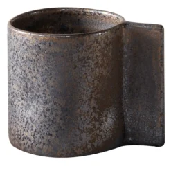 Set da 2 tazze Antique Bronze Glaze Solid