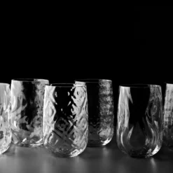Set di 6 bicchieri Acqua assortiti