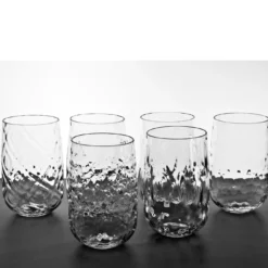Set di 6 bicchieri Acqua assortiti
