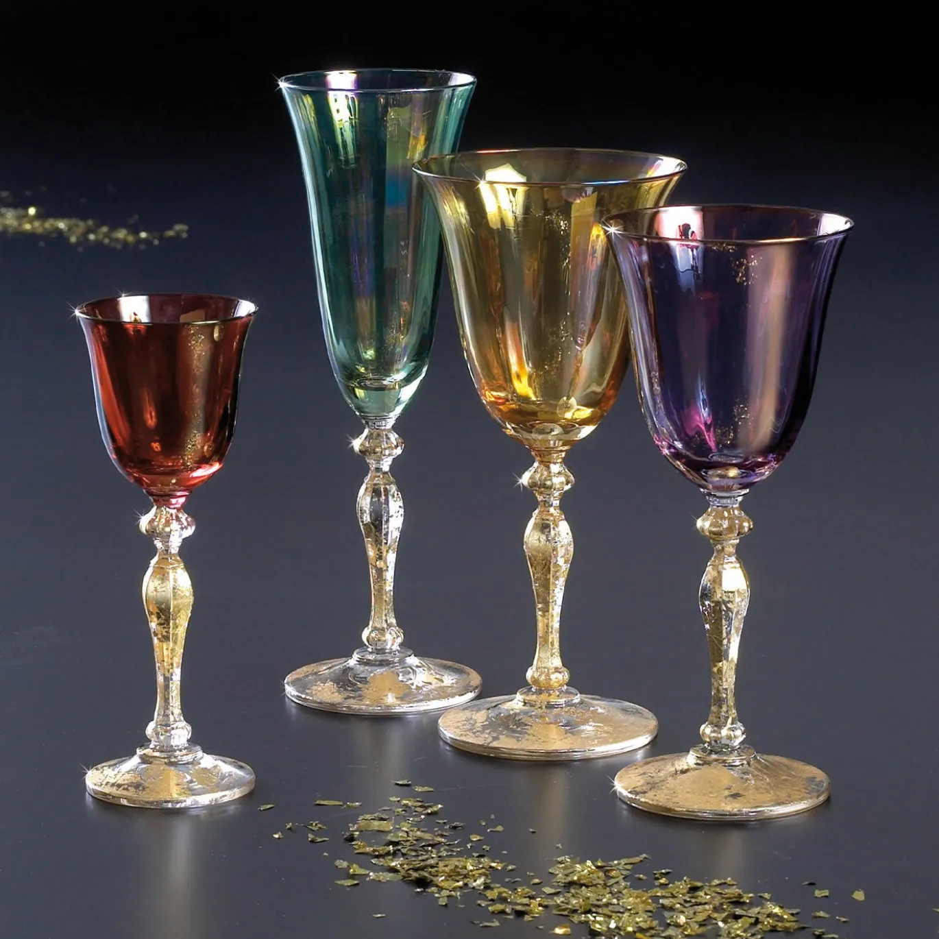 Set di 4 bicchieri Allegro #1