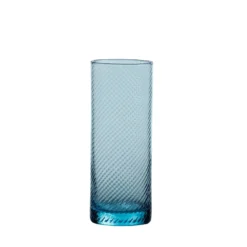 Set di 6 bicchieri alti Gritti Torsè Blu pavone