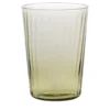 Set di 6 bicchieri alti Plissè Angora
