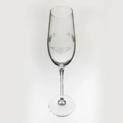 Set di 6 bicchieri a stelo acidati Monaco