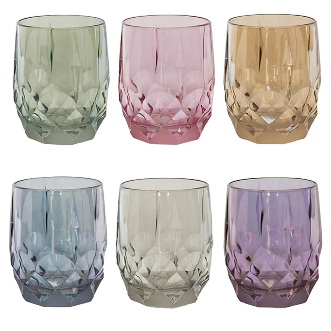 Set di 6 bicchieri da acqua Alkimia 05