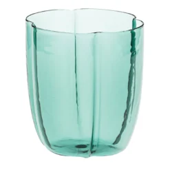 Set di 4 bicchieri da acqua con petali di tiglio