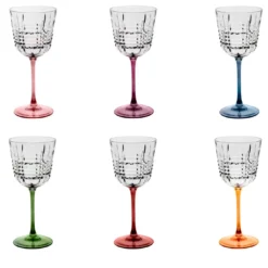 Set di 6 bicchieri da acqua Incontro