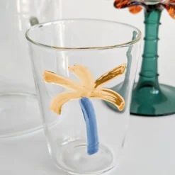 Set di 6 bicchieri da acqua in vetro soffiato Las Palmas