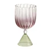 Set di 2 bicchieri da acqua/vino rosa Calypso