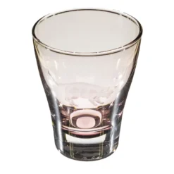 Set di 6 bicchieri da acqua viola con incisione a forma di gatto #6