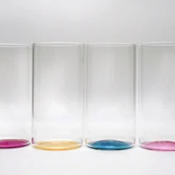 Set di 6 bicchieri da bibita lunghi Iride