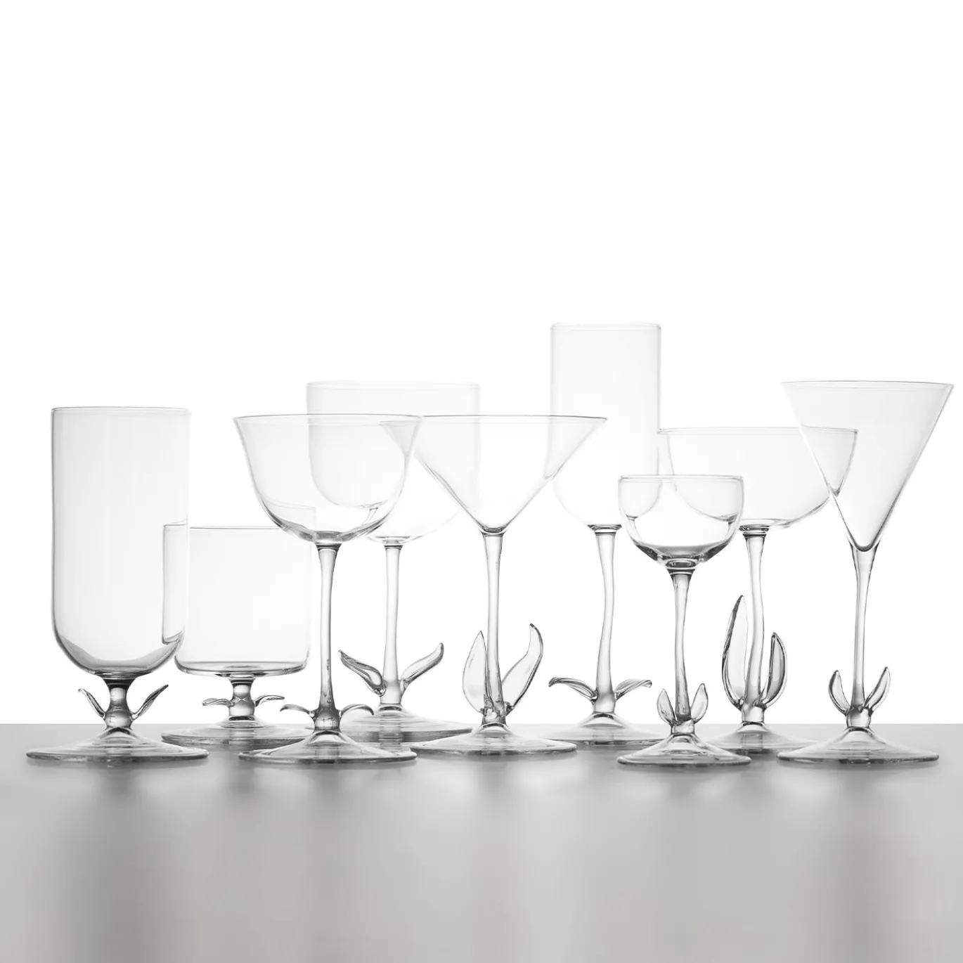 Set di 4 bicchieri da cocktail Gardenia