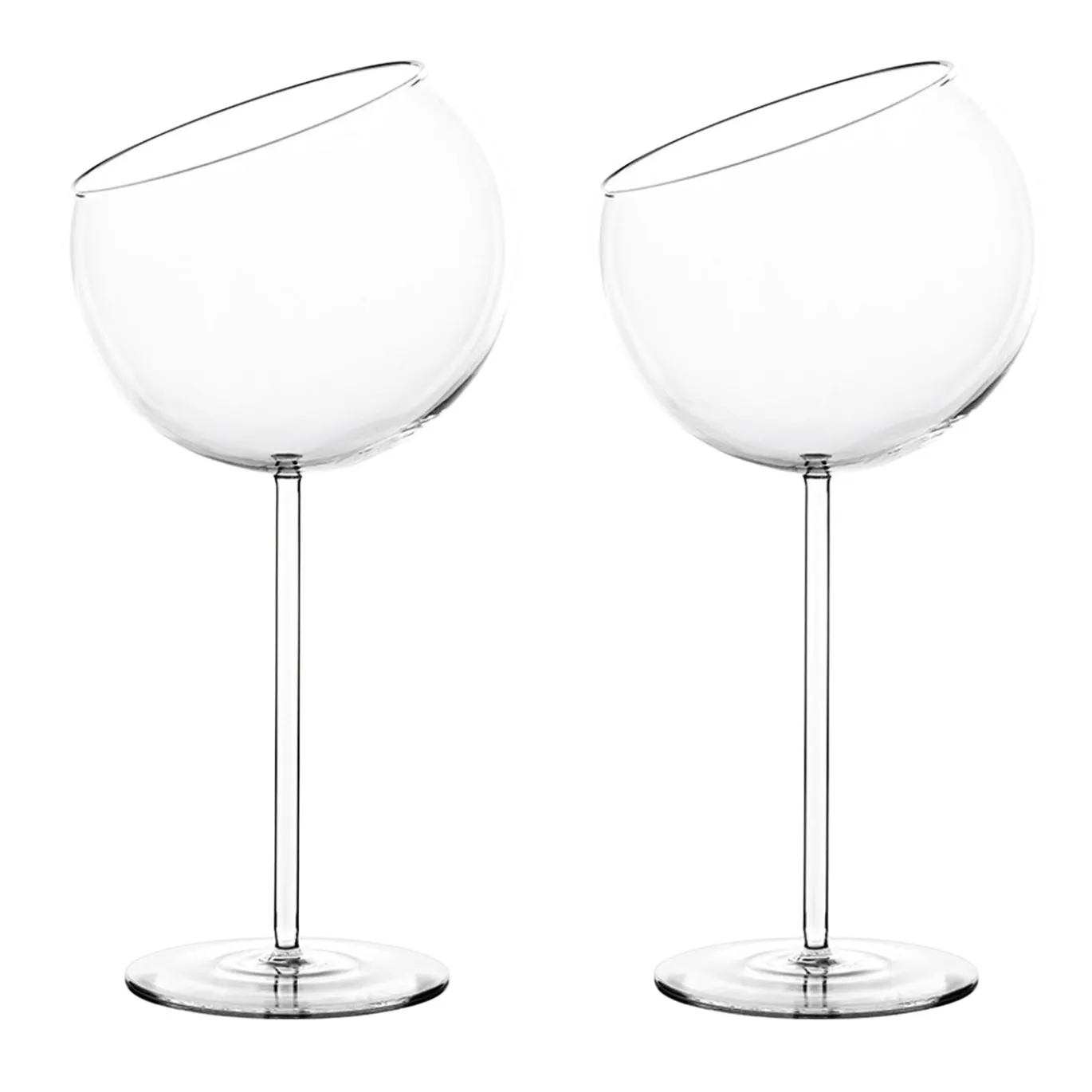 Set di 2 bicchieri da cocktail Xeno con taglio obliquo