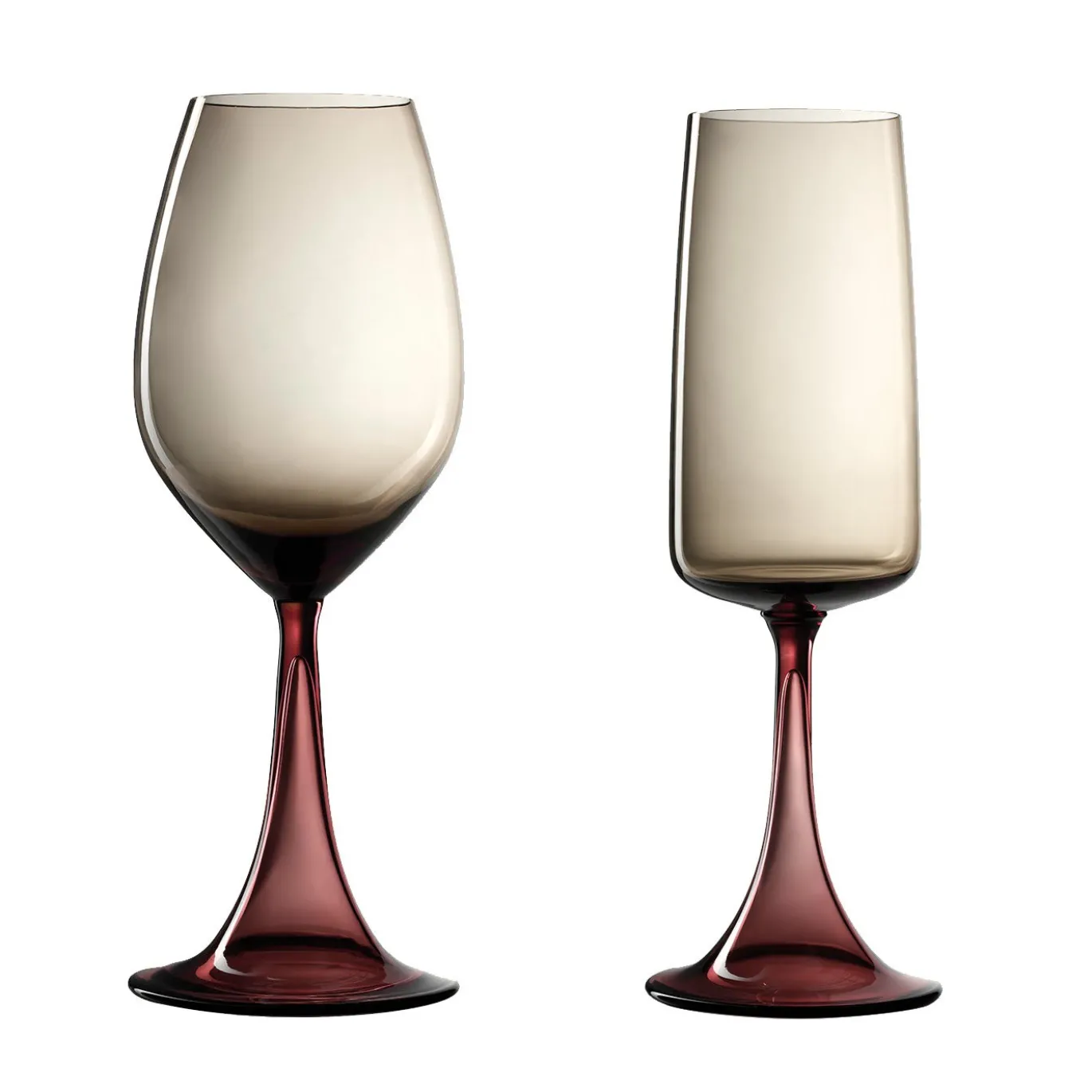 Set di bicchieri da vino Chardonnay e Pinot Nero Borgogna Mille e Una Notte di NasonMoretti e Stefano Marcato