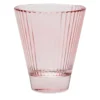 Set di 2 bicchieri da vino rosa Isis