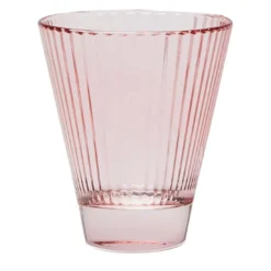 Set di 2 bicchieri da vino rosa Isis