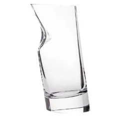Set di 6 bicchieri da whisky in cristallo con tappo per ghiaccio di Angelo Mangiarotti
