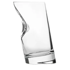 Set di 6 bicchieri da whisky in cristallo con tappo per ghiaccio di Angelo Mangiarotti