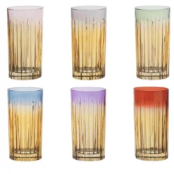 Set di 6 bicchieri Domina