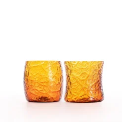 Set di 6 bicchieri Goto Vodo Ice Ambra