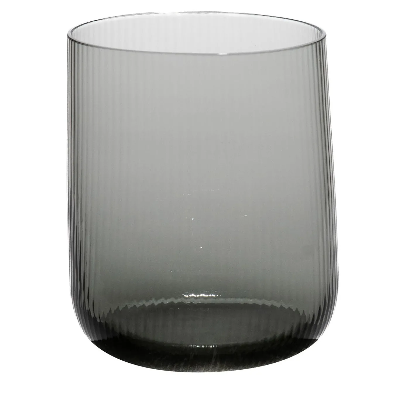 Set di 2 bicchieri grandi Stilla Liquida Steel Gray Di Federico Peri