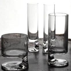 Set di 2 bicchieri Highball Smoke di Joe Colombo