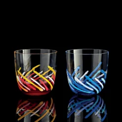 Set di 6 bicchieri I Diversi 2020 Blu