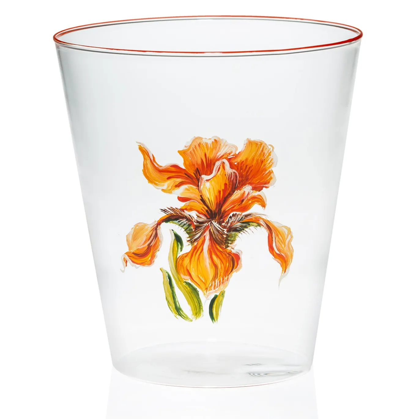 Set di 6 bicchieri Jardin Fleuri in vetro