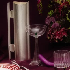 Set di 2 bicchieri Lowball High Spirits Ambra Rossa