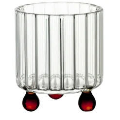 Set di 2 bicchieri Lowball High Spirits Ambra Rossa