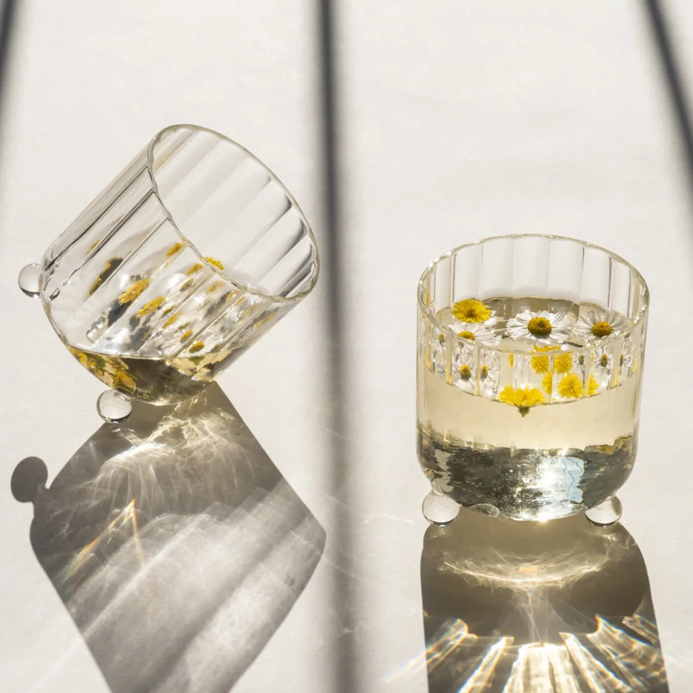 Set di 2 bicchieri Lowball High Spirits trasparenti