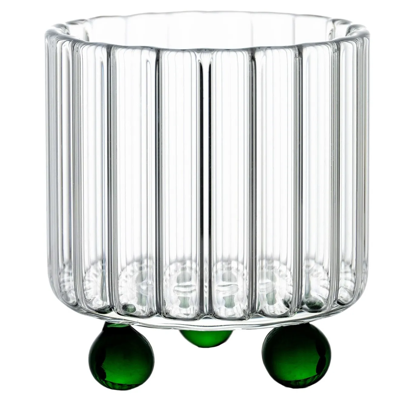Set di 2 bicchieri Lowball High Spirits verdi