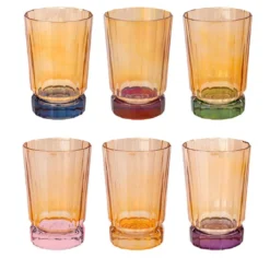 Set di 6 bicchieri Madagascar