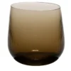 Set di 2 bicchieri piccoli Stilla Liquida Coffee Brown Di Federico Peri