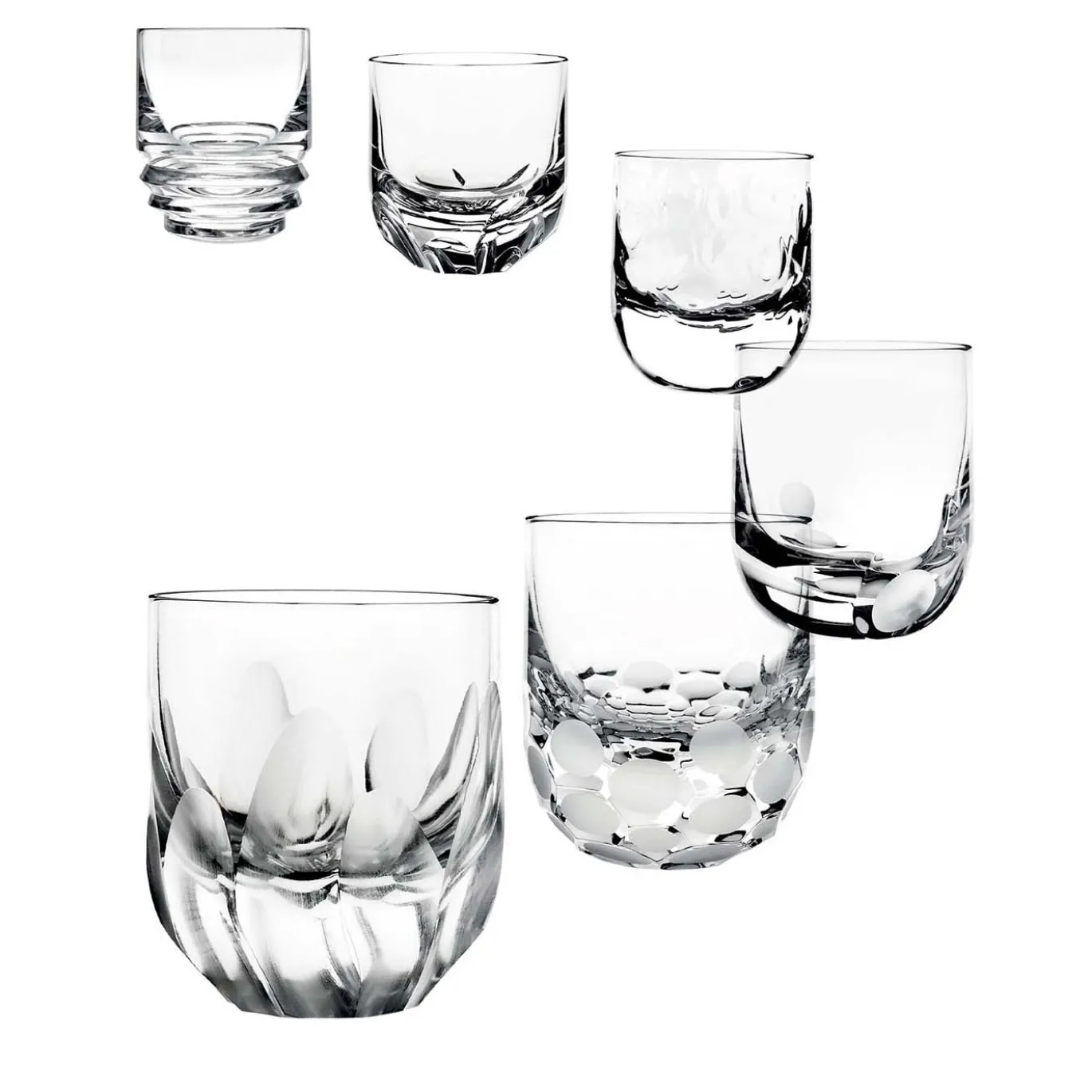 Set di 6 bicchieri tumbler assortiti Harry's