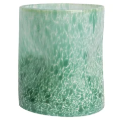 Set di 4 bicchieri verde macchia