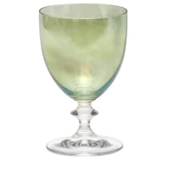 Set di 2 calici da acqua verdi Rosy