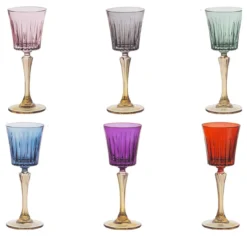 Set di 6 calici da liquore Domina